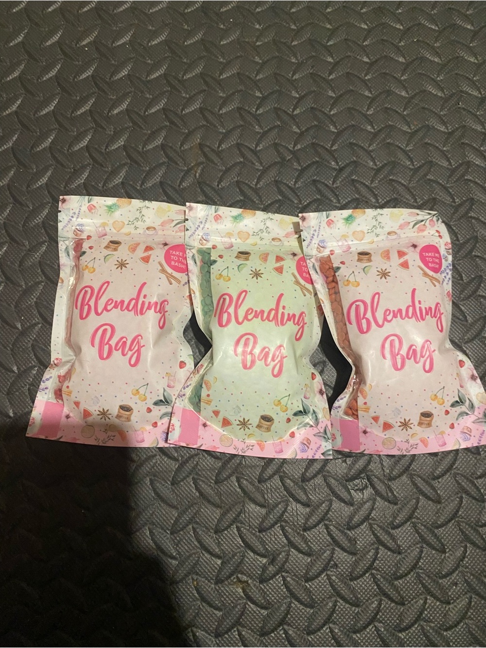 Pink Zebra Berry Vanilla Refillable Sachet - Pastel Pink & Mint Accents
